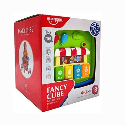 Huanger Fancy Cube (18m+) - Musical Educational Cube for Babies - Nesh Kids Store