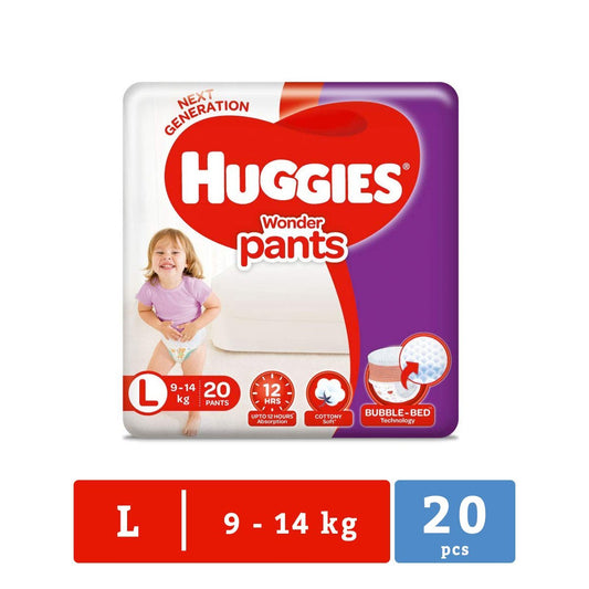 Huggies - Large - Wonder Pants - 20 Pack - Nesh Kids Store