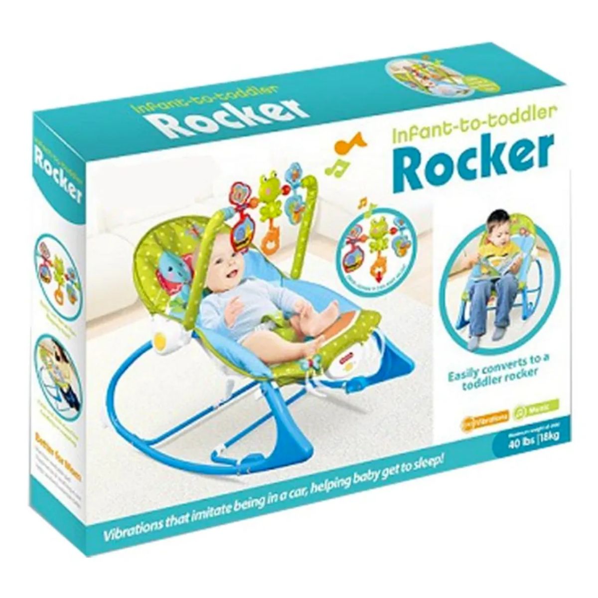 Infant to Toddler Rocker (68123) - Nesh Kids Store