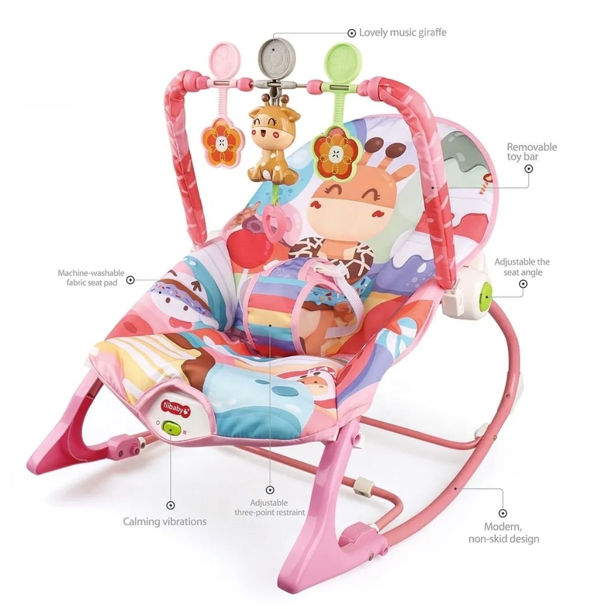 Infant to Toddler Rocker (68153) - Nesh Kids Store