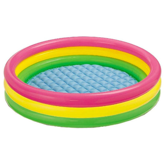 Intex Colourful Three Ring Pool (Medium) - Nesh Kids Store