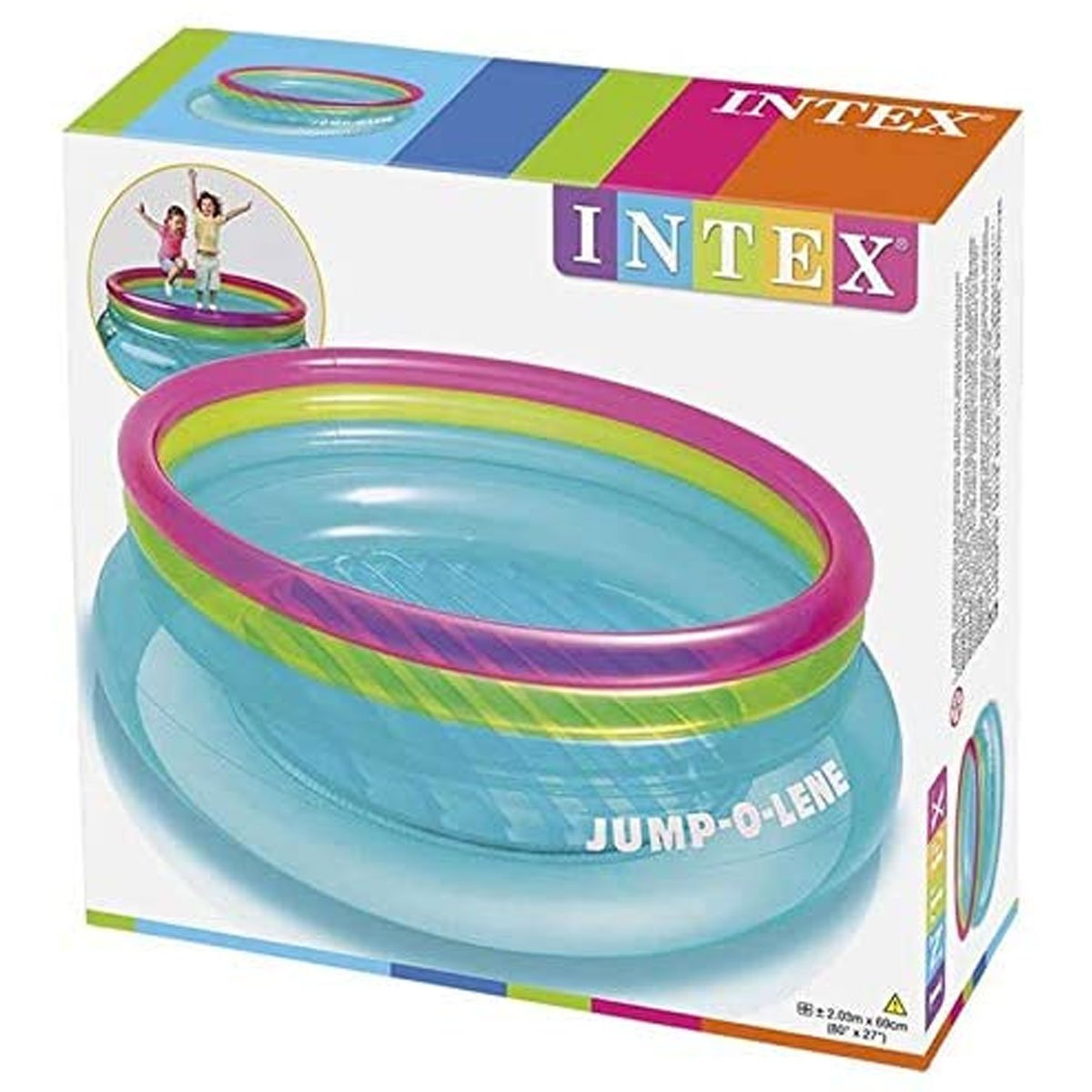 Intex Jump-O-Lene Ring Bouncer - 48267 - Nesh Kids Store