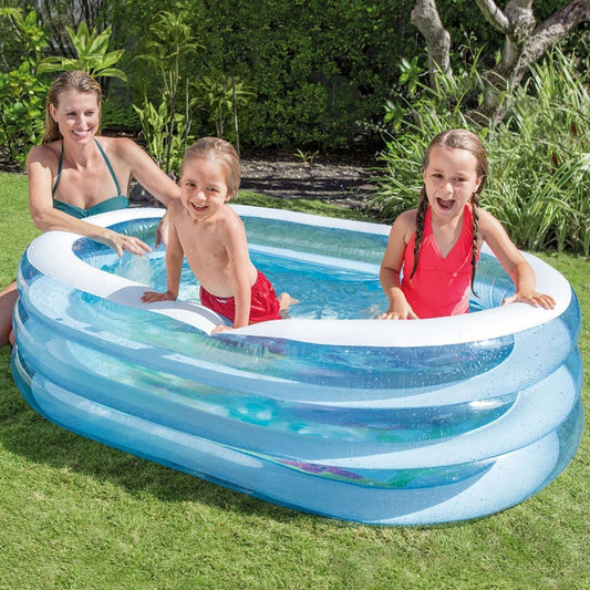 Intex Oval Sea Friends Fun Pool (64' x 42' x 18') - Nesh Kids Store