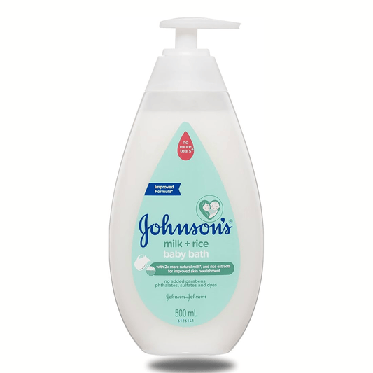 Johnson's Milk + Rice Baby Bath 500mL - Nesh Kids Store