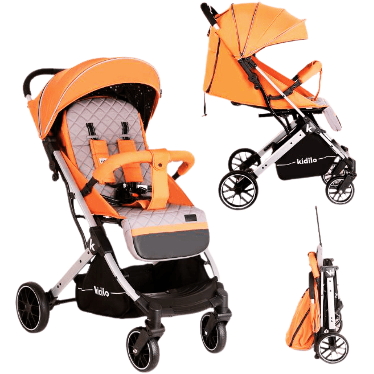 Kidilo K12 Cabin PU Premium Stroller - Nesh Kids Store