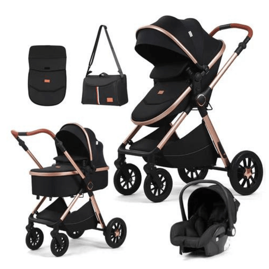 Kidilo Modern 3 in 1 Two Way Travel system Bassinet, Stroller and Carry cot - Nesh Kids Store