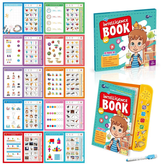 Kids Intelligence Book English Letters & Word - Nesh Kids Store