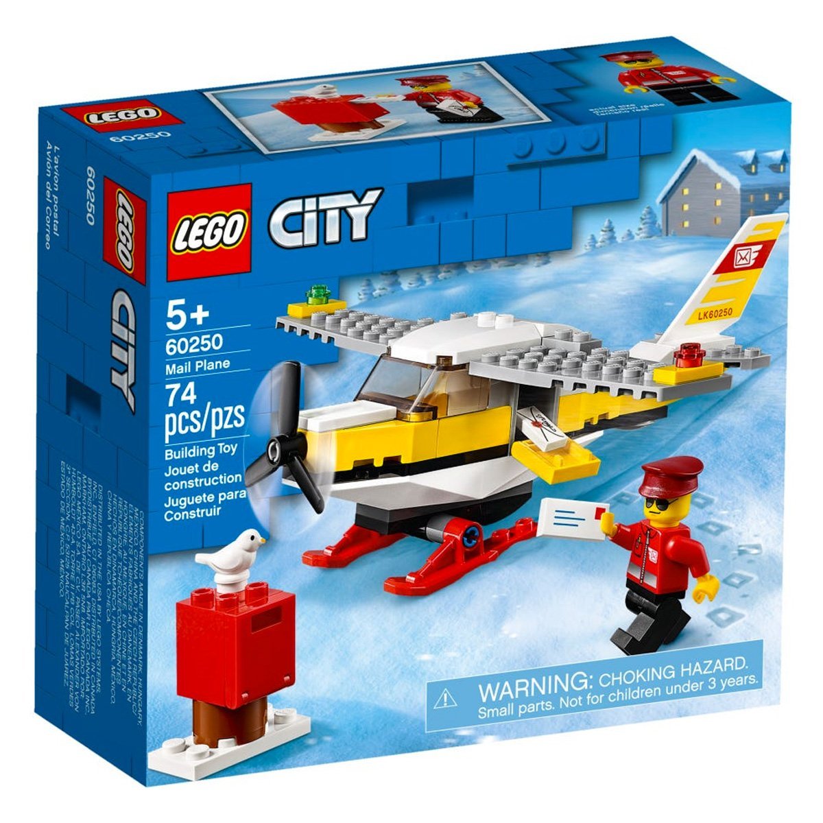 LEGO City Mail Plane (60250) - Nesh Kids Store