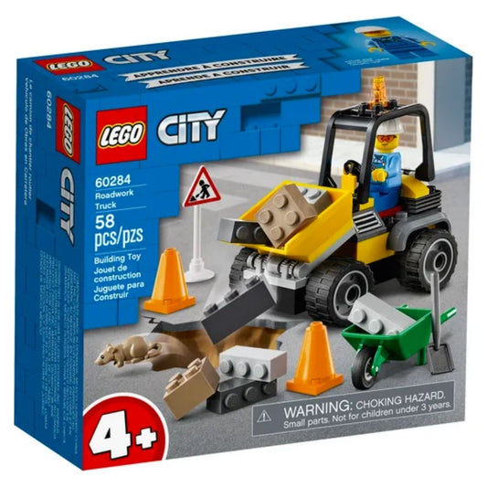 Lego City Roadwork Truck (60284) - Nesh Kids Store