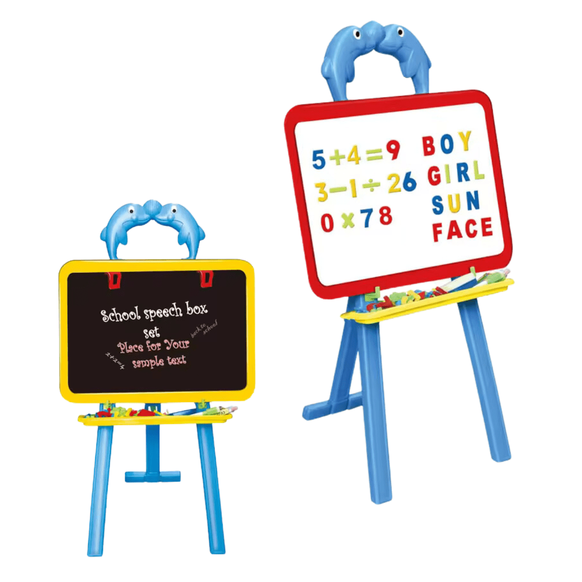 Magnetic Dual-Sided Learning Board 3+ - Nesh Kids Store