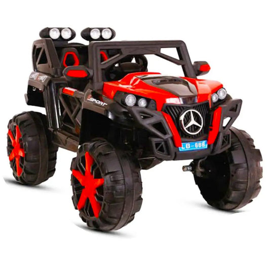 Mercedes Benz Rechargeable Motor Jeep (with Remote) - 6 Motor with Swing Function - Nesh Kids Store