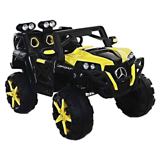 Mercedes Benz Rechargeable Motor Jeep (with Remote) - 6 Motor with Swing Function - Nesh Kids Store