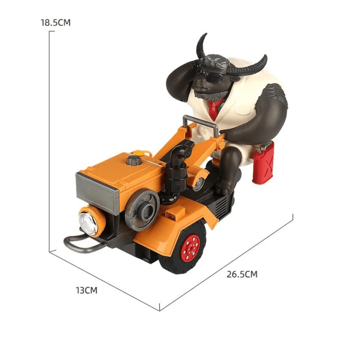 Mr.Cow Cultivator Battery Operator (3+) - Nesh Kids Store