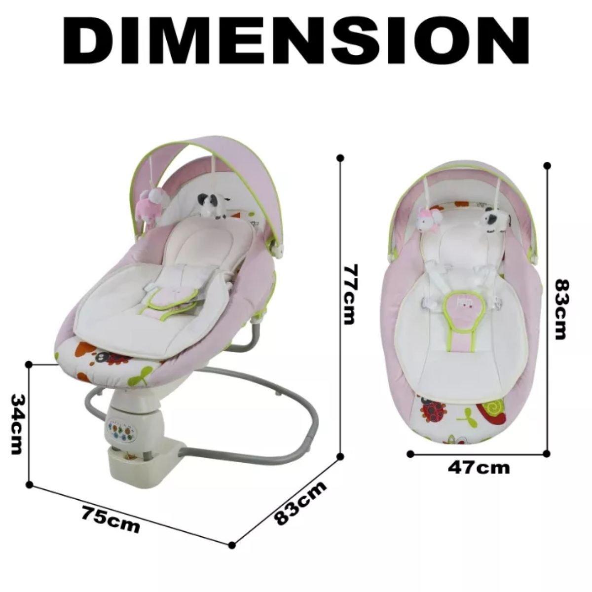 Multi Functional Electric Swing - Nesh Kids Store