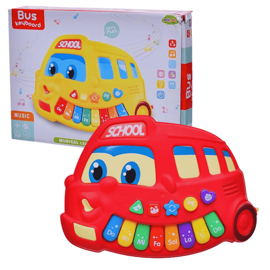 Musical Piano Baby Toy Bus (3+ Years) - Nesh Kids Store