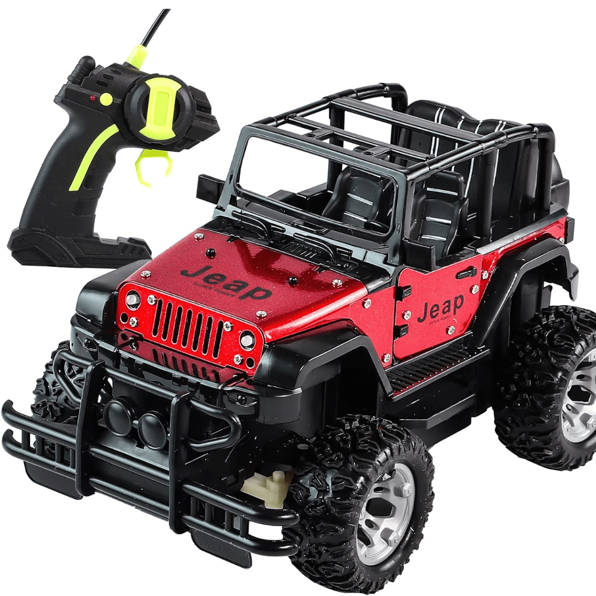 Off-Road Remote Control Car with Friction Powered Wheels & Openable Doors (6+) - Nesh Kids Store