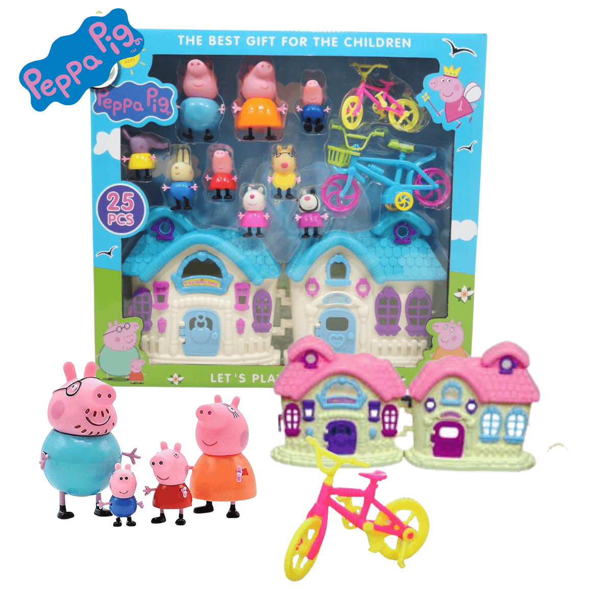 Peppa Pig Doll House Play Set (3+) - Nesh Kids Store