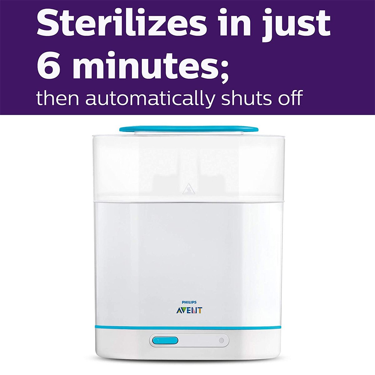 Philips Avent 3-in-1 Electric Steam Sterilizer for Baby Bottles, Pacifiers, Cups and More - Nesh Kids Store