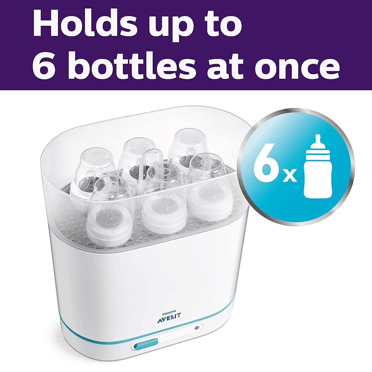 Philips Avent 3-in-1 Electric Steam Sterilizer for Baby Bottles, Pacifiers, Cups and More - Nesh Kids Store