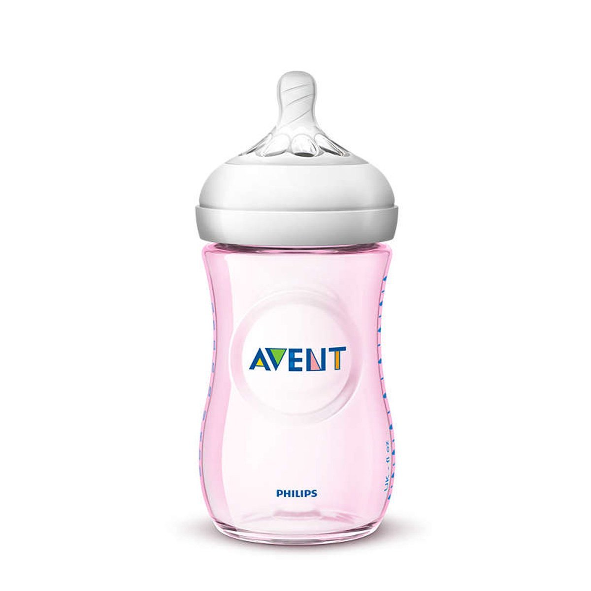 Philips Avent Natural Baby Bottle - 260ML Pink (SCF694/13) - Nesh Kids Store