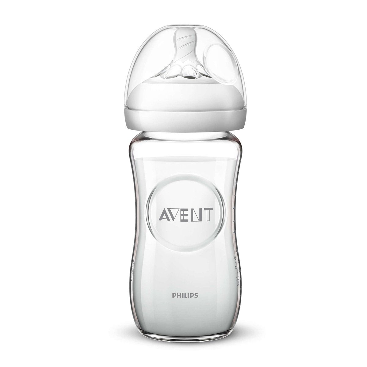 Philips Avent Natural Glass Baby Bottle - 240 ML (SCF673/13) - Nesh Kids Store