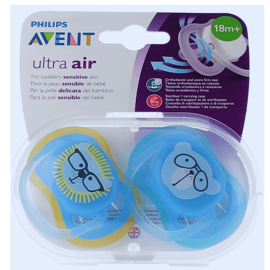 Philips Avent Ultra Air Pacifier 18+ Months (SCF349/13) - Nesh Kids Store