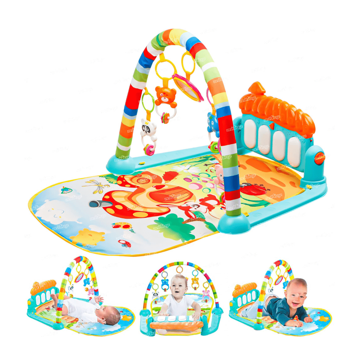 Piano Fitness Activity Play Gym 0M+ - Nesh Kids Store