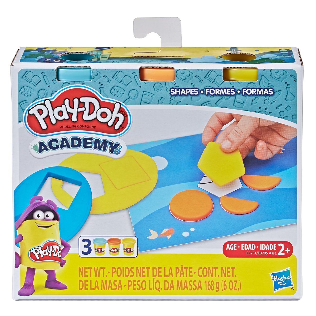 Play-Doh Academy Shapes Basic Activity - Nesh Kids Store