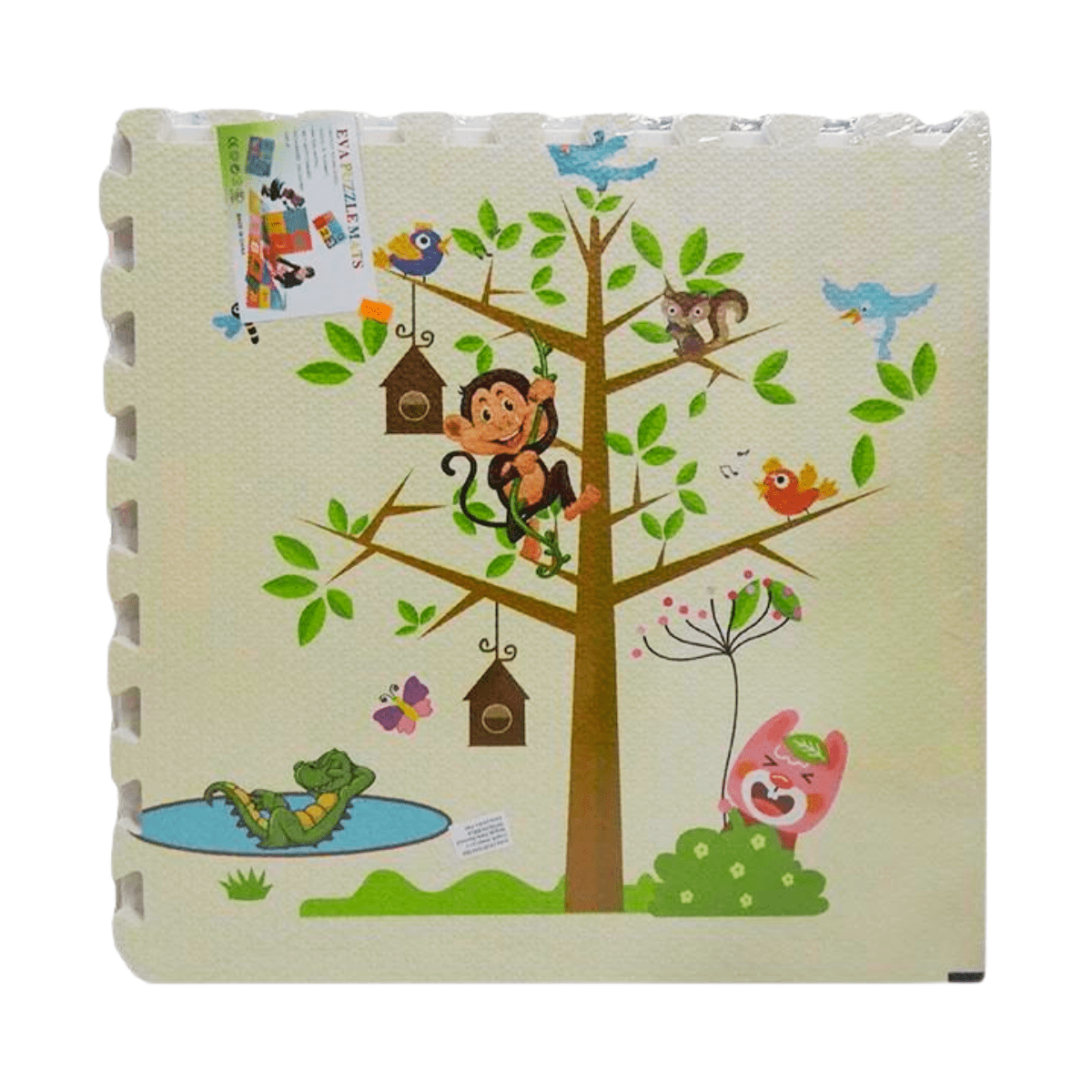 Printed Puzzle mat 60cm x 60cm - Nesh Kids Store