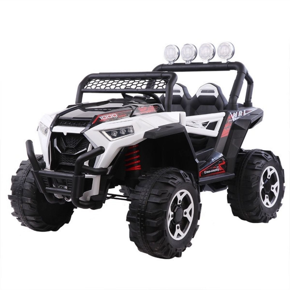 Rechargeable Motor Jeep (with Remote) - 6 Motor with Swing Function (NEL-918) - Nesh Kids Store