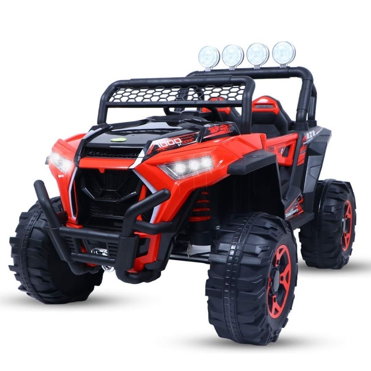 Rechargeable Motor Jeep (with Remote) - 6 Motor with Swing Function (NEL-918) - Nesh Kids Store