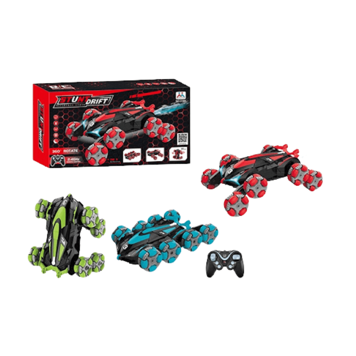 Remote Control 8 Wheels Stunt Drift spray Car - Nesh Kids Store