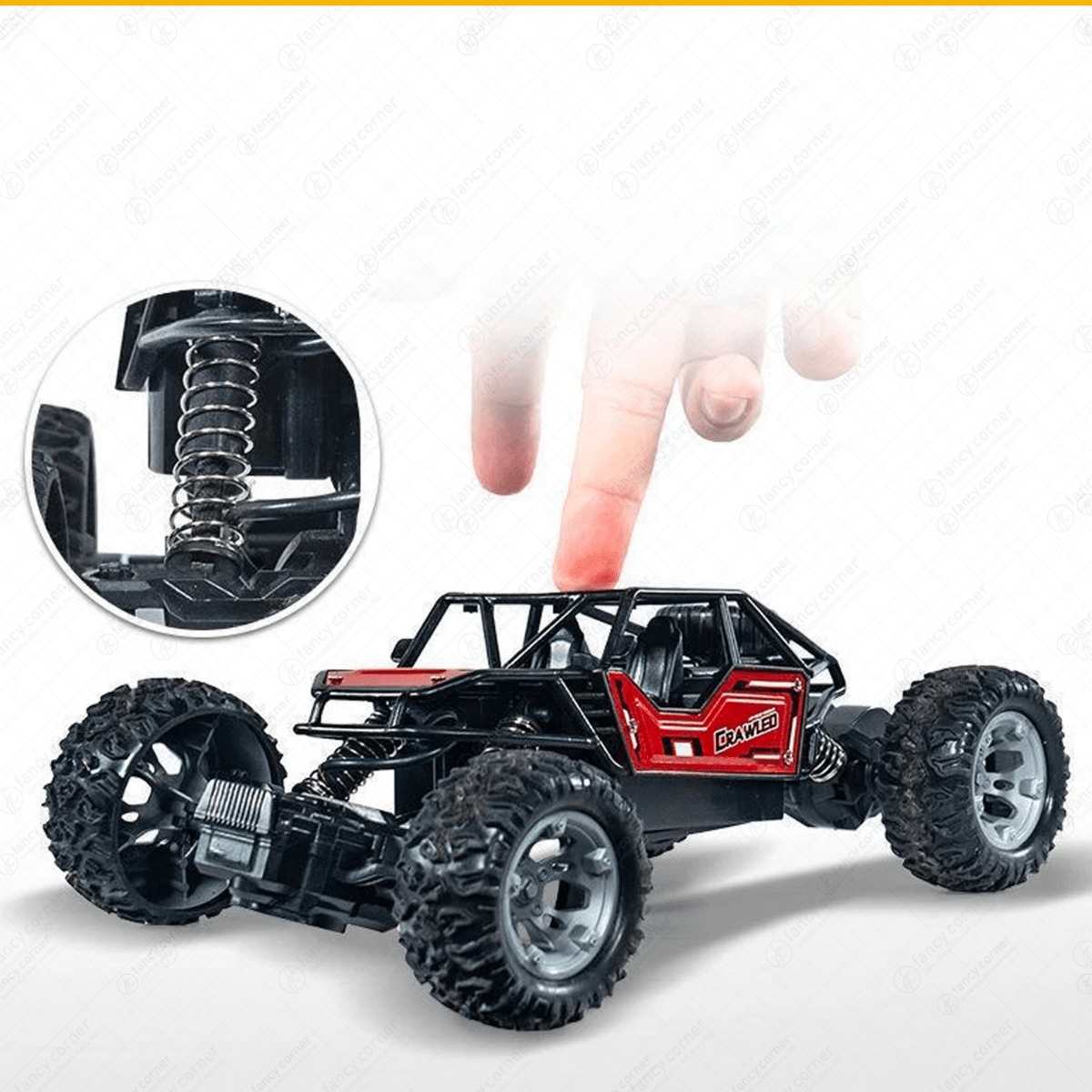 Remote Control Rock Crawler with Shocks 6+ Kids - Nesh Kids Store