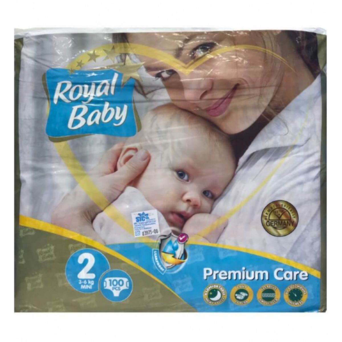 Royal Baby Premium Care Diapers Small 100 - Nesh Kids Store