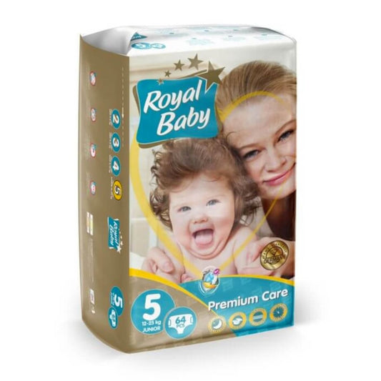 Royal Baby Premium Care Diapers X Large 64 - Nesh Kids Store