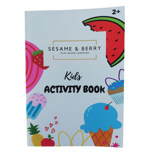 Sesame & Berry Kids Activity Book - Nesh Kids Store