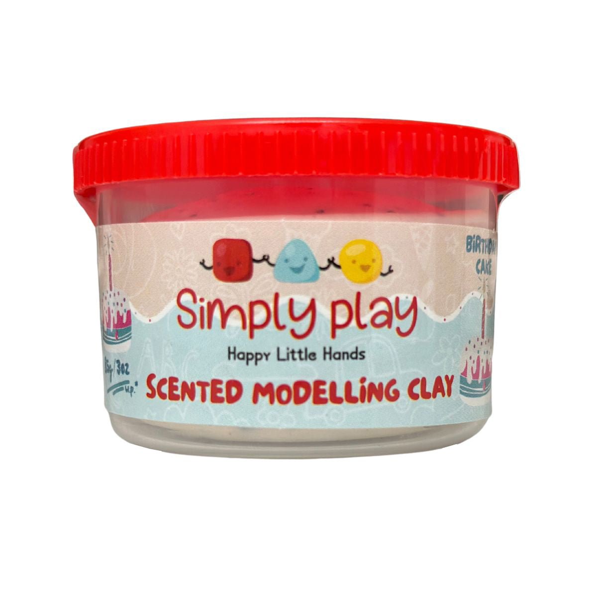 Simply Play - Glitter Play Dough - Singles - Nesh Kids Store