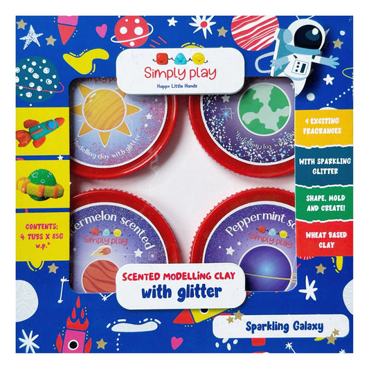 Simply Play - Play Dough - Sparkling Galaxy - Nesh Kids Store