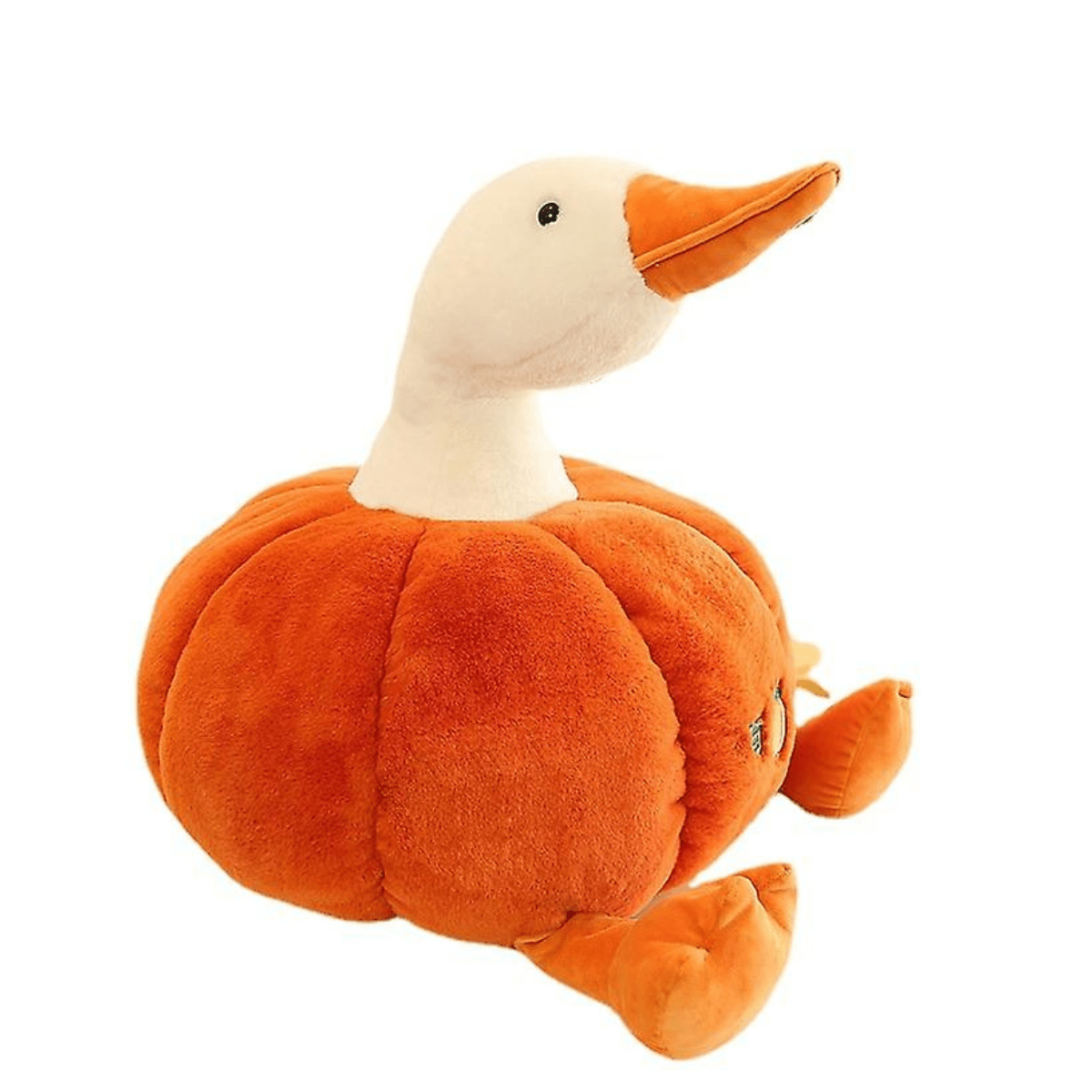 Soft Toy Pumpkin Duck Stuffed Animal 23cm - Nesh Kids Store