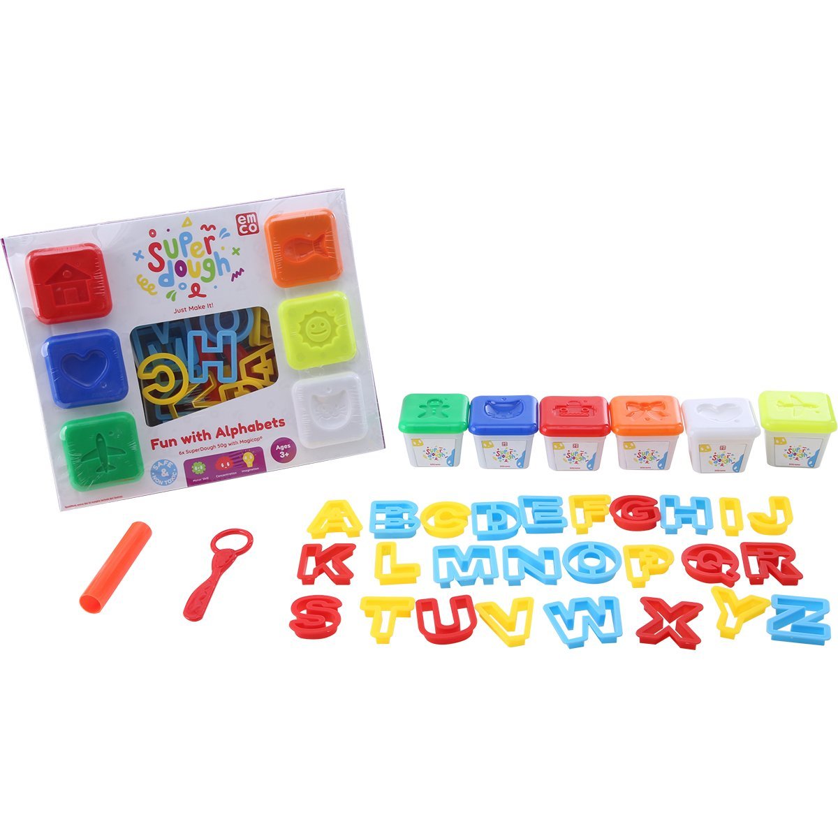 Super Dough Numbers & Letters - Nesh Kids Store