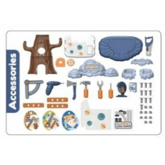 Tree House Tool Set Hut - 46 pcs - Nesh Kids Store