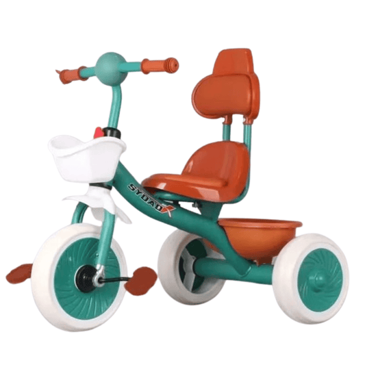 Tricycle With Leather Seat & Backrest - Nesh Kids Store