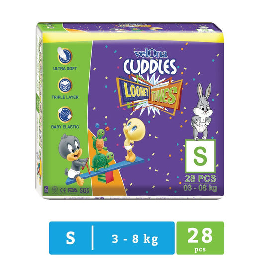 Velona Cuddles - Small - Looney Tunes - 28 Pc Pack - Nesh Kids Store