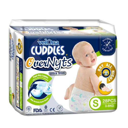 Velona Cuddles - Small - OverNyts - 28 Pc Pack - Nesh Kids Store
