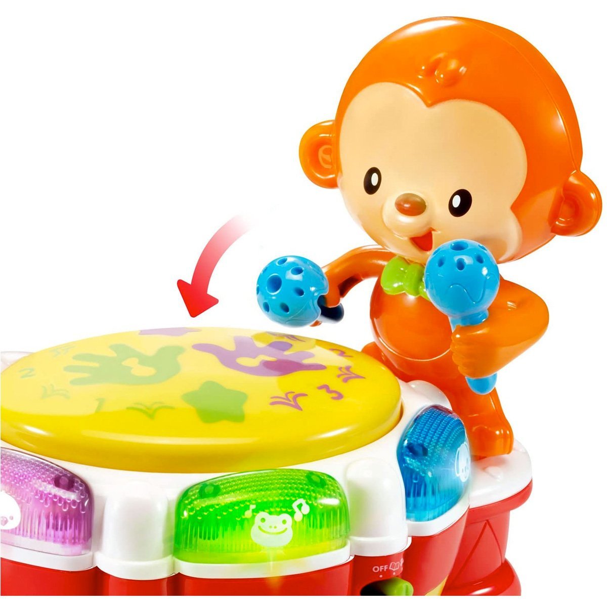 VTech Baby Beats Monkey Drum - Nesh Kids Store