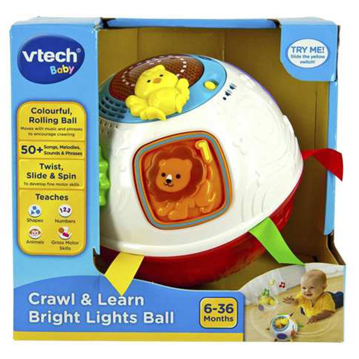 VTech Crawl and Learn Bright Lights Ball - Nesh Kids Store