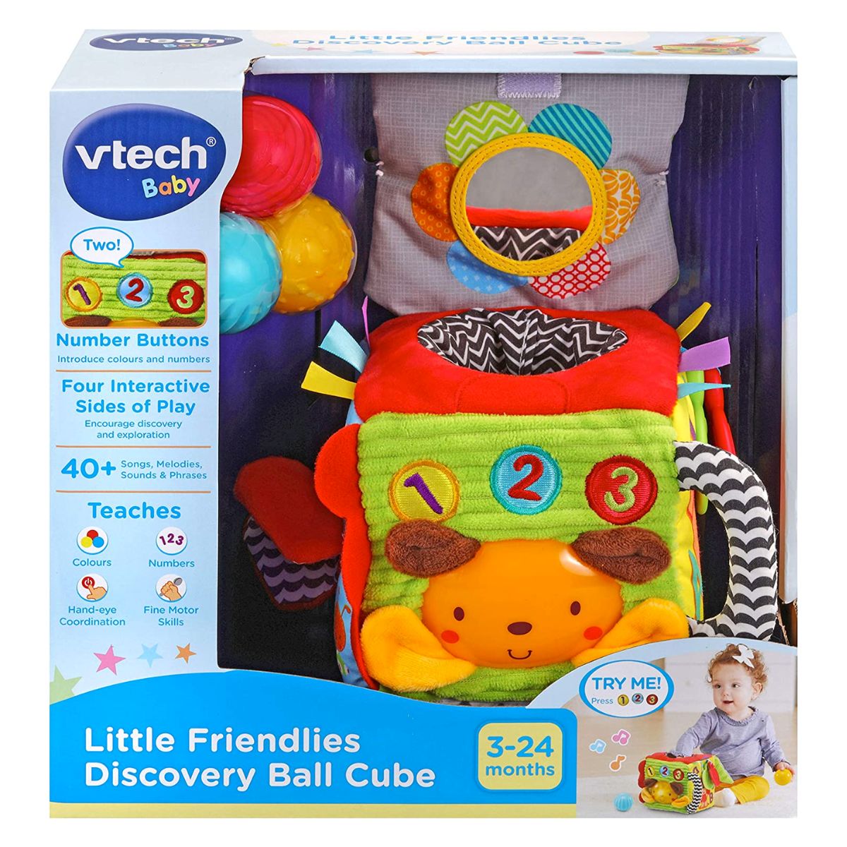 VTech Little Friendlies Discovery Ball Cube - Nesh Kids Store