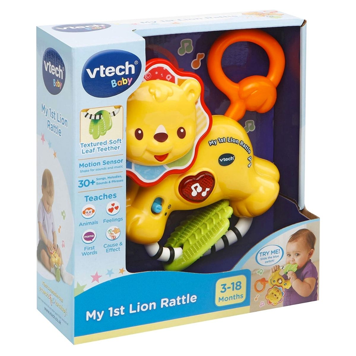 Vtech My 1st Lion Rattle - Nesh Kids Store