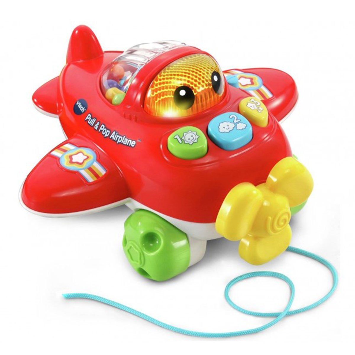 VTech Pull & Pop Aeroplane - Nesh Kids Store