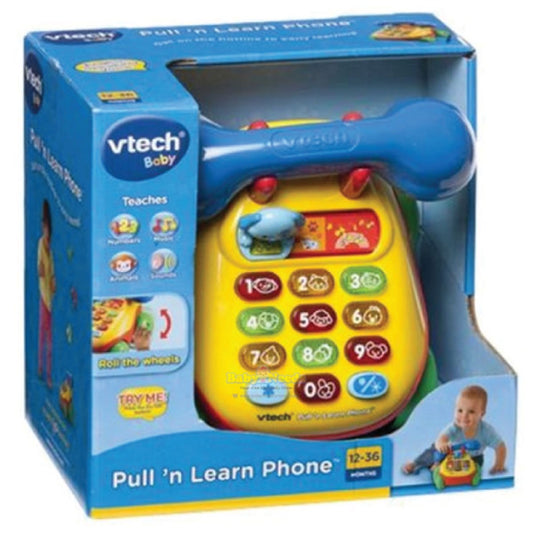 VTech Pull'N Learn Phone - Nesh Kids Store